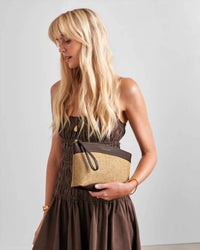Katie Loxton - Wristlet Raffia Clutch