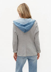 Six/Fifty - Torino Mixed Media Blazer