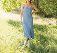 Sunday Edition - Washed Midi Dress