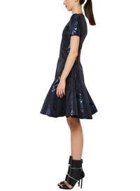 Prabal Gurung - Short Sleeve Fit & Flare Dress
