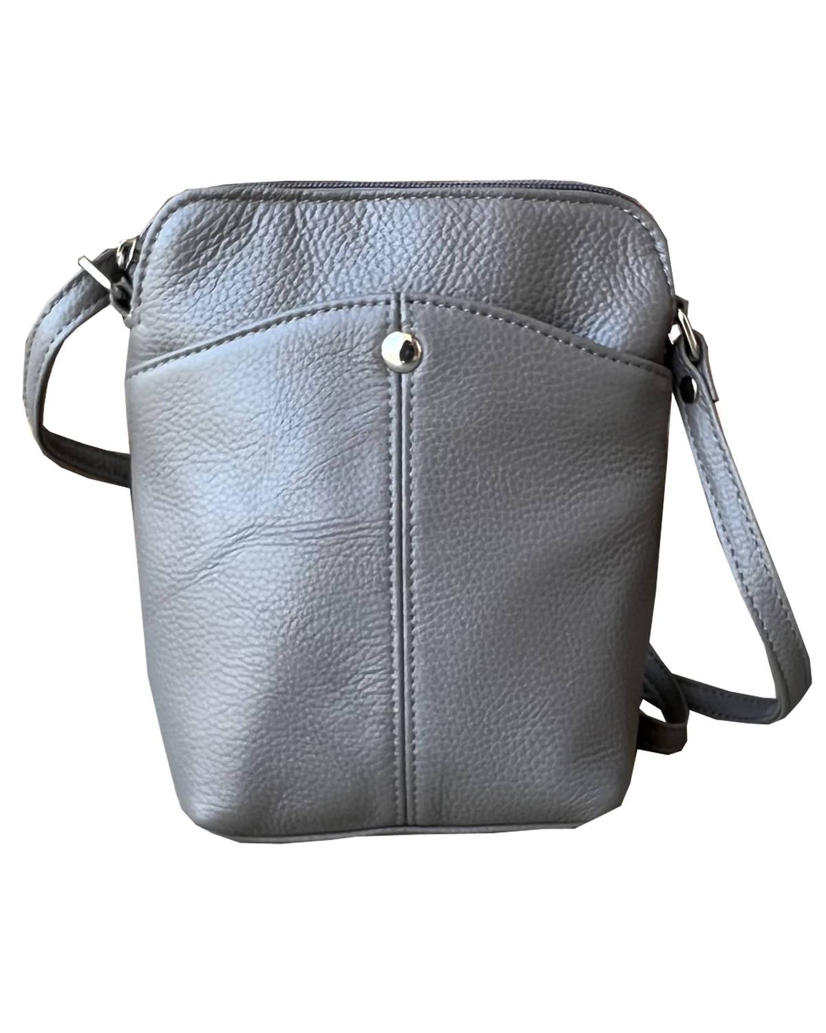 Roma Leathers - Women's Leather Mini Shoulder Bag