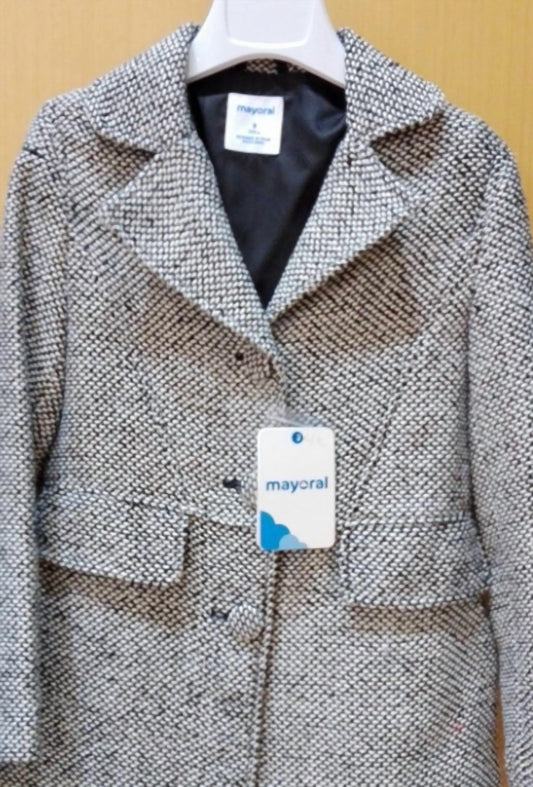 Mayoral - Girl's Tweed Coat