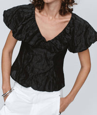 Marle - Andre Textured Ruffle Top