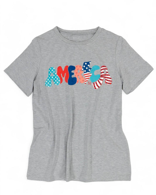 Grace & Lace - Girlfriend America Tee