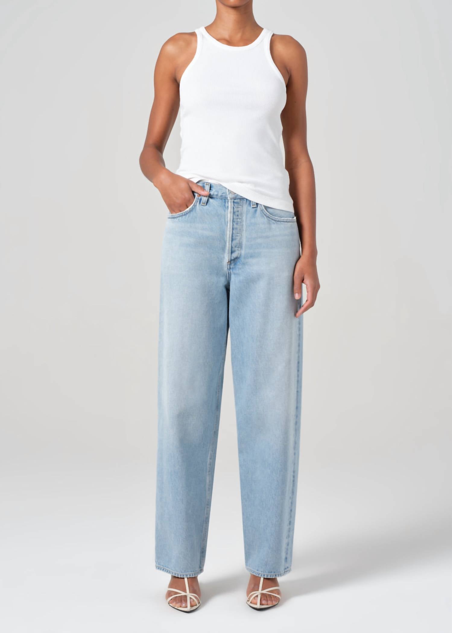 AGOLDE Henson Mid Rise Jeans in replica - women's jeans