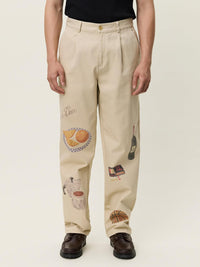 Les Deux - Romeo Pleated Aop Pant