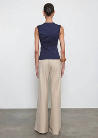 Enza Costa - Supima Sleeveless V-neck Top
