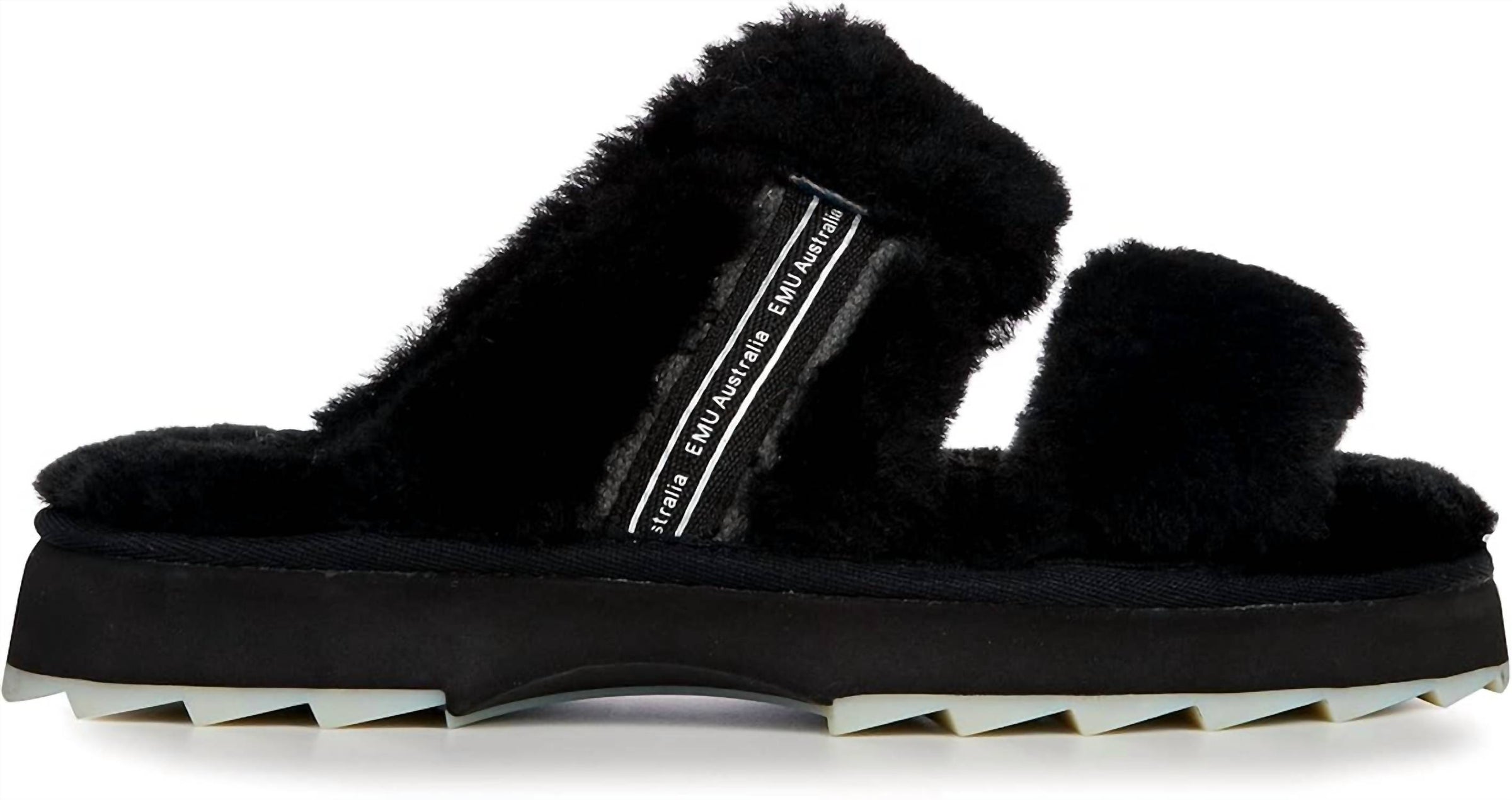 EMU Australia Women's Wobbegong Sandals in black noir - women's sandal - view 4