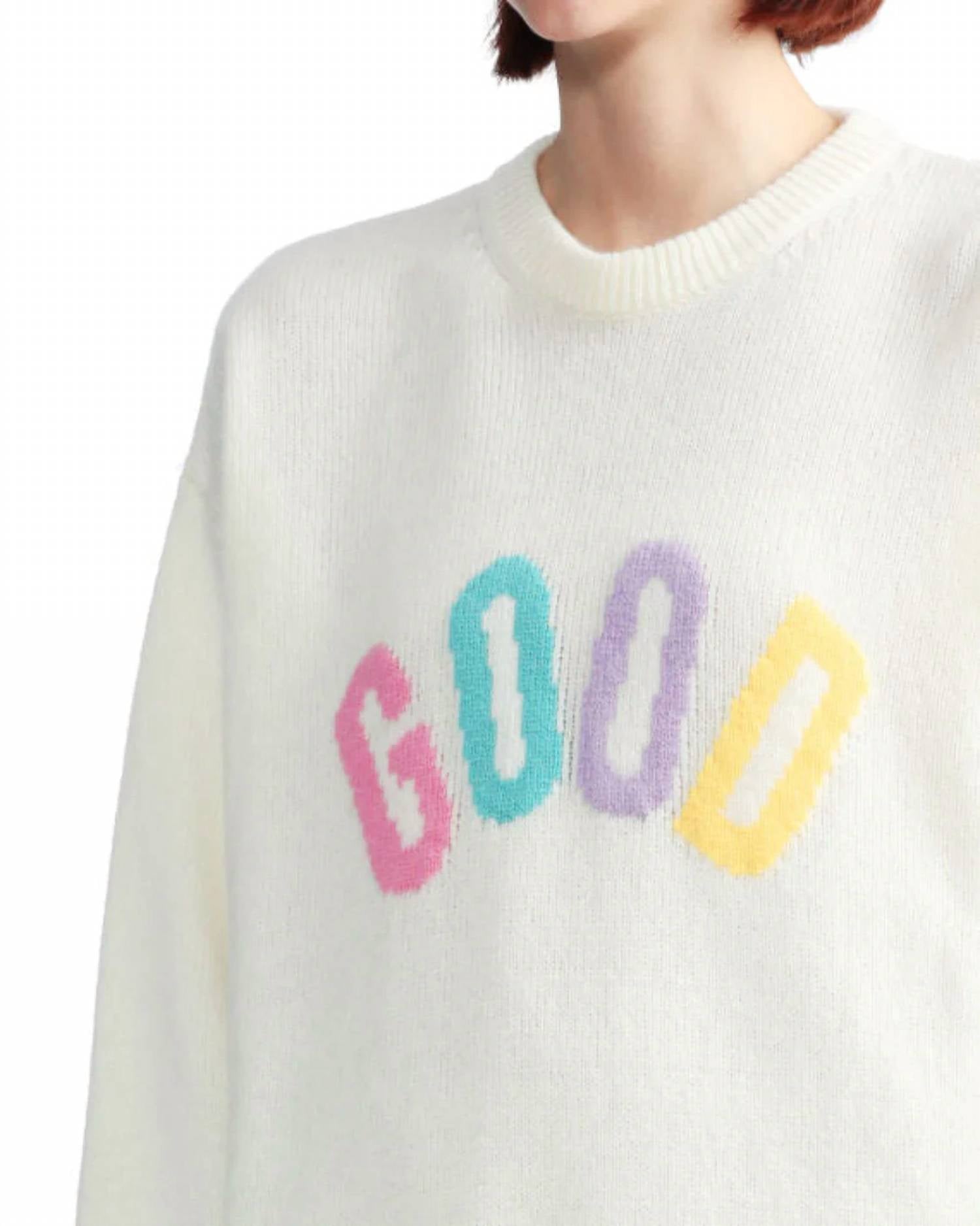 Ireneisgood - Graphic Sweater Dress