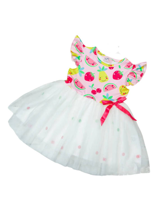 Pete + Lucy - Girl's Fruit Galore Tulle Dress