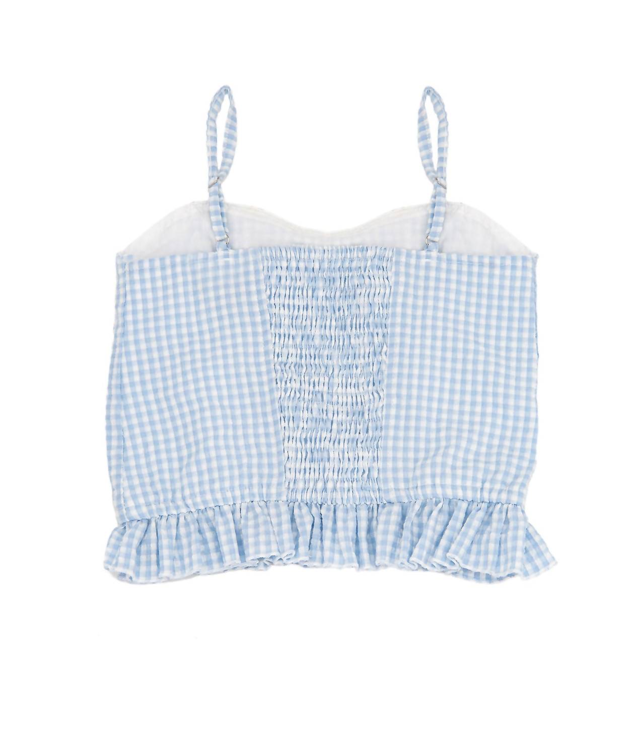 Flowers By Zoe - Girl's Saylor Gingham Bow Top