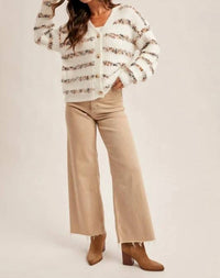 Hem & Thread - Mia Multi-Stripe Cardigan