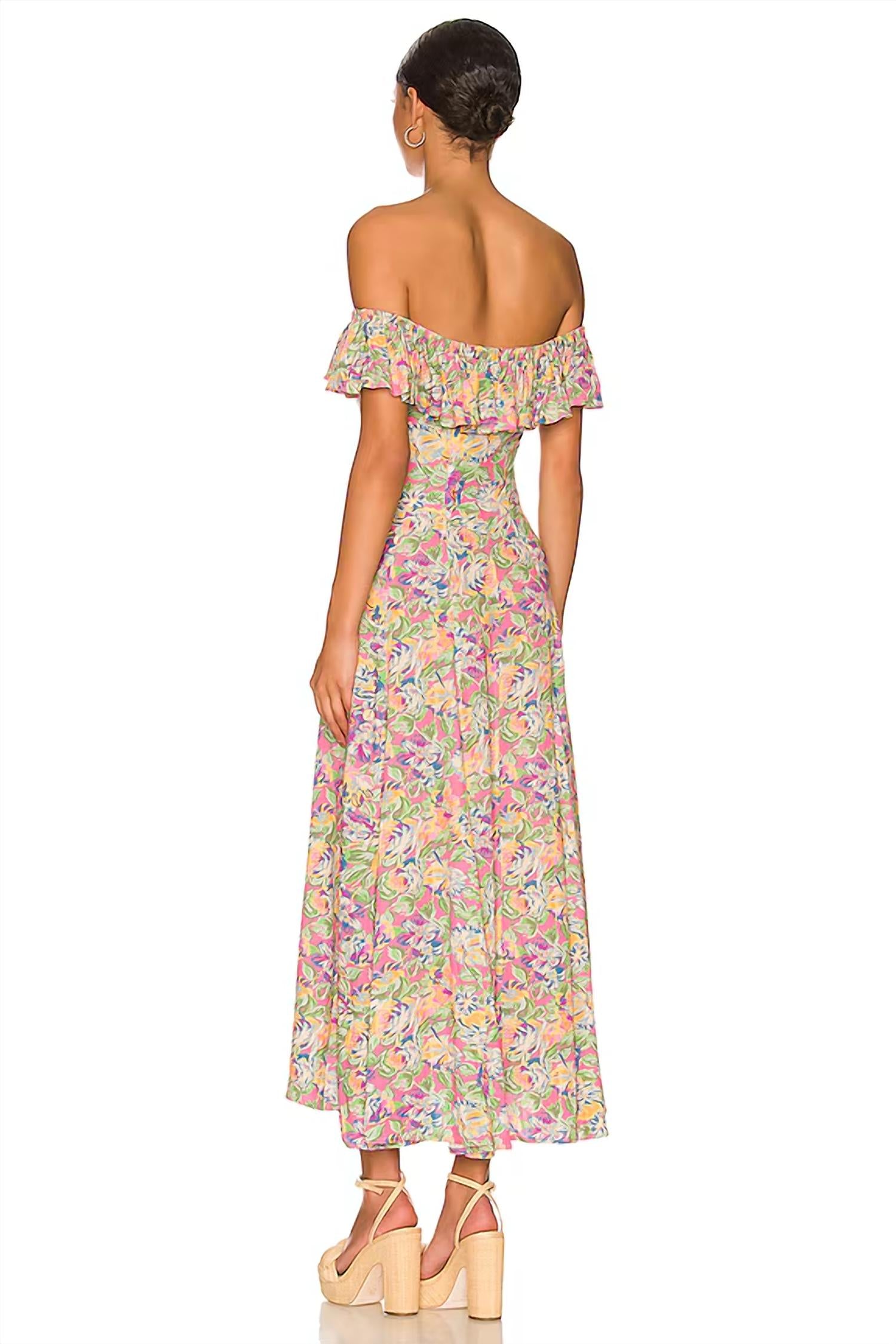 Spell Collective - Dolly Off-shoulder Sundress