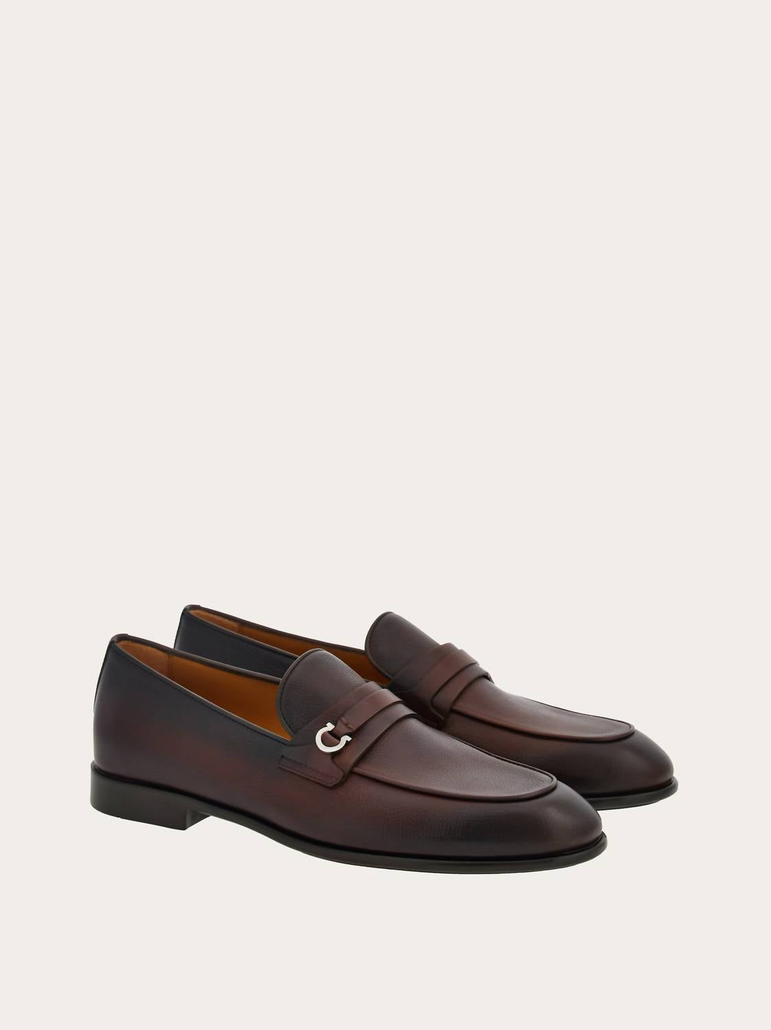 Salvatore Ferragamo - Men's Gancini Ornament Moccasin