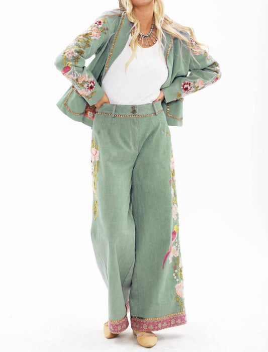Aratta - Time To Shine Wide Leg Denim Pants