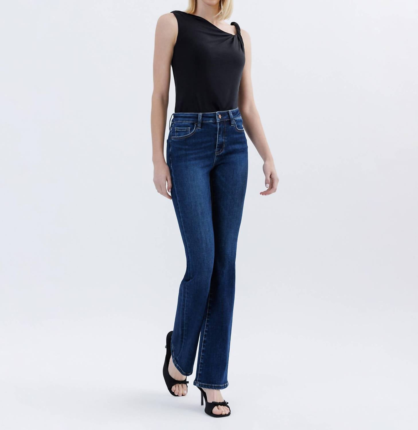 Lovervet - Pippa Tummy Control High Rise Bootcut Jeans