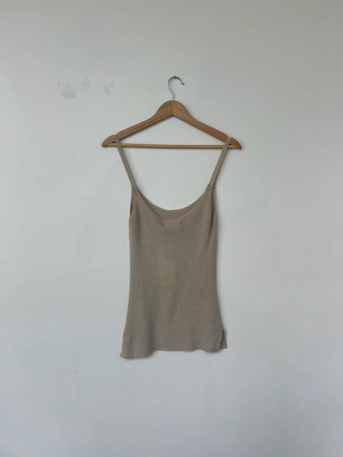 Mijeong Park - Thin Ribbed Sleeveless Knit Top