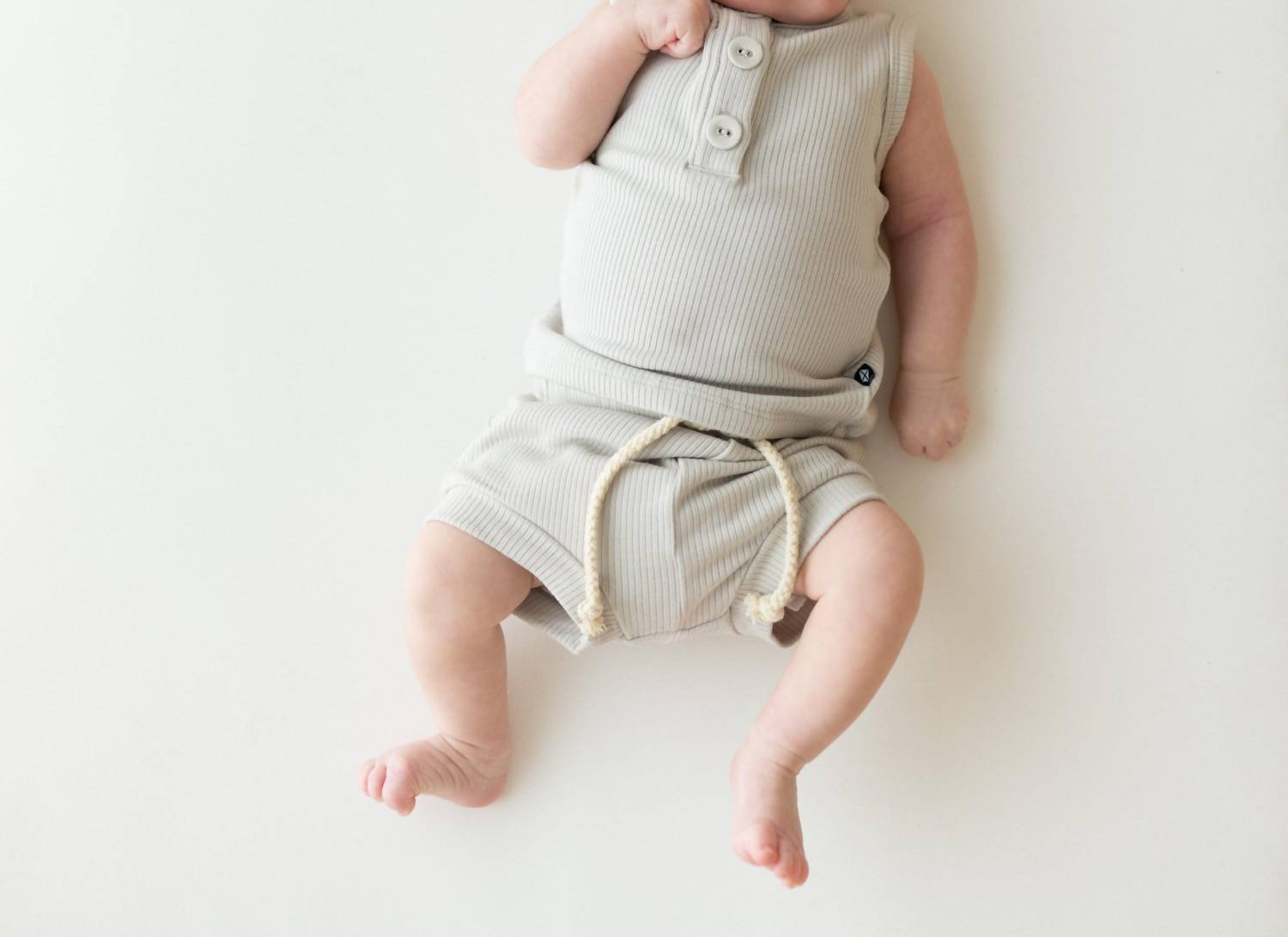 Kyte Baby - Ribbed Henley Tank Set