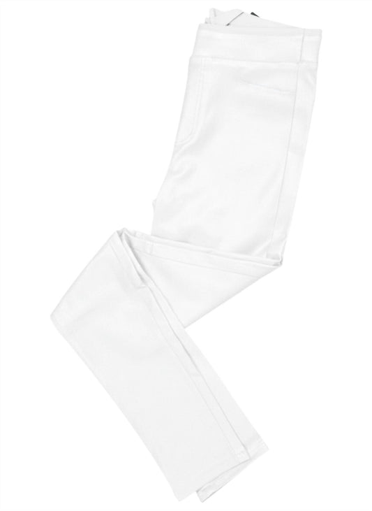 Bianco - Women's Flat Front Coated Pants