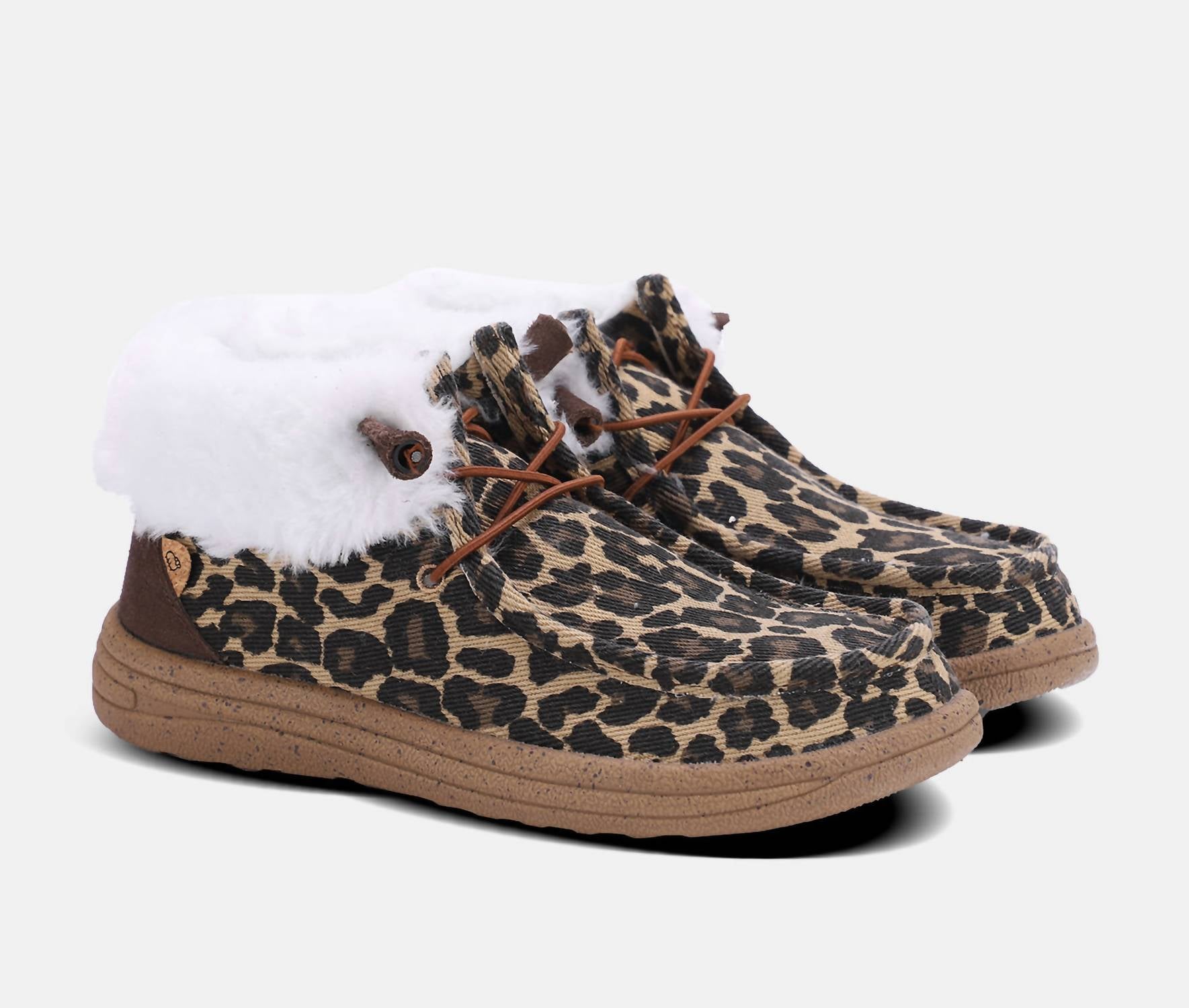 Lamo Women's Cassidy Winter Shoe in cheetah - women's shoe - view 8