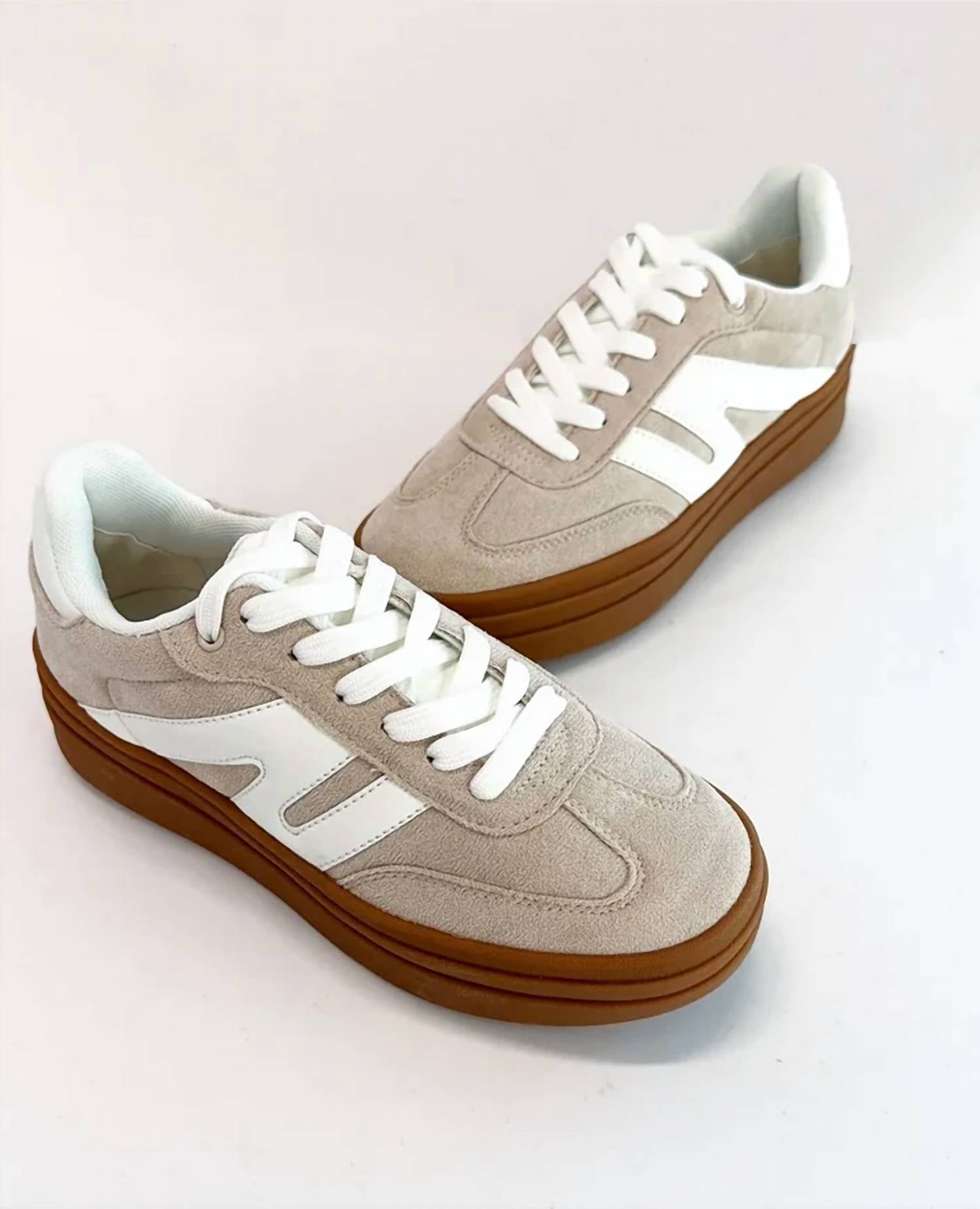 Ccocci - Women's Topping Color Block Platform Sneakers