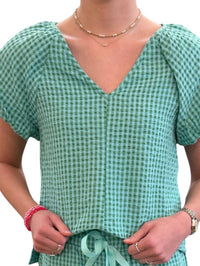 Starkx - Cotton Gingham Donna Top