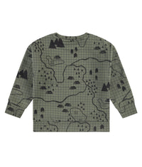 Babyface - Boys' Camp Map Crewneck Sweatshirt