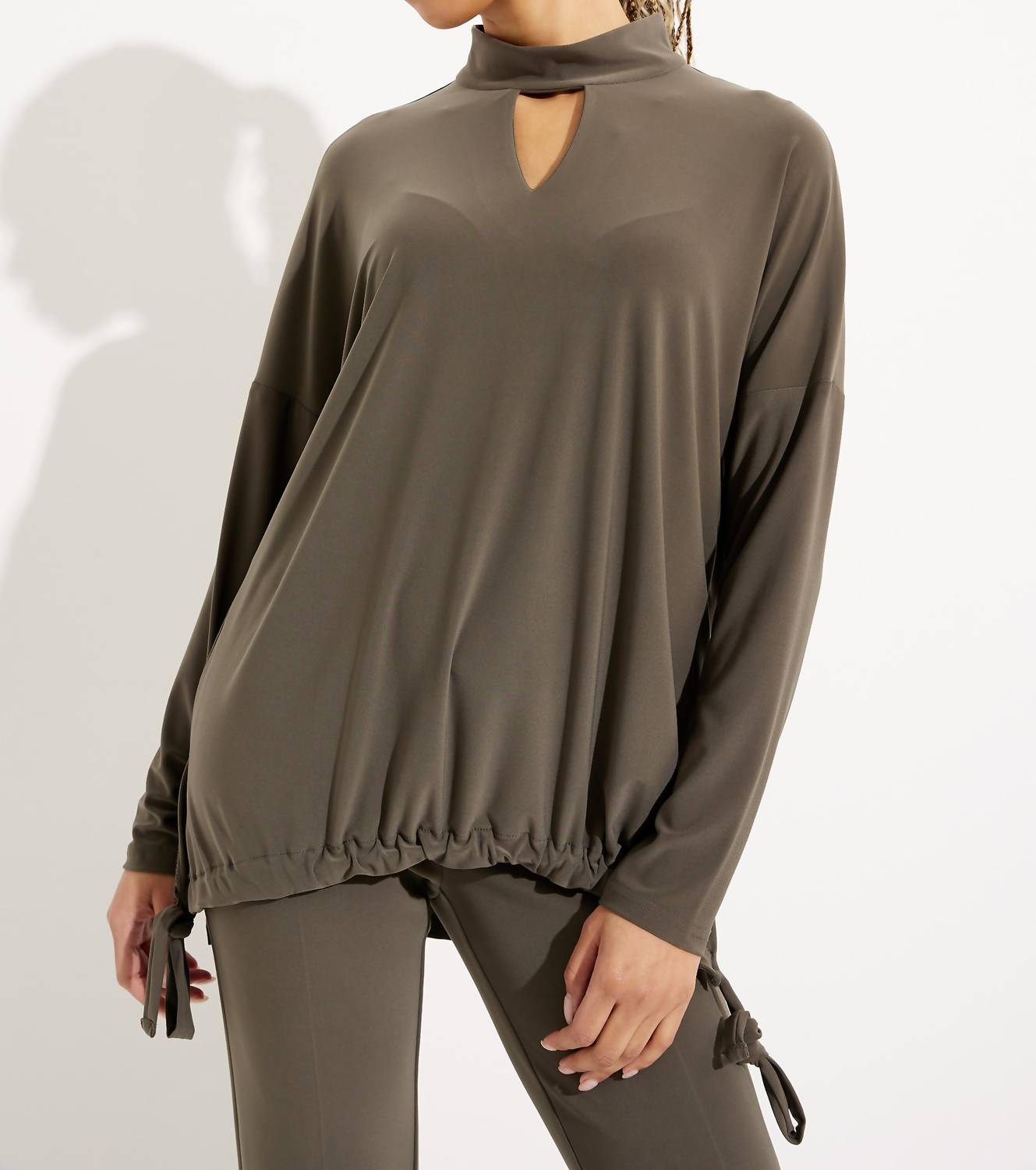 Joseph Ribkoff - DRAWSTRING HEM TUNIC