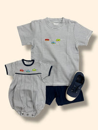 Squiggles - Boy's Short Set
