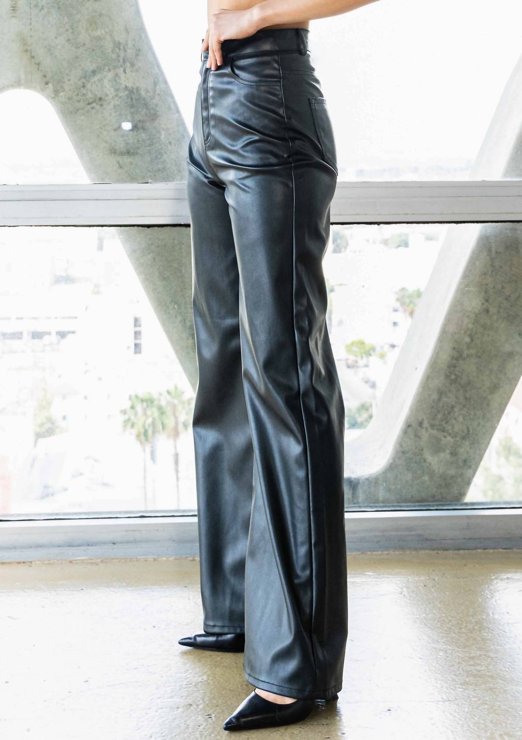 Vibrant M.I.U - Vibrant Wide Leg Pants