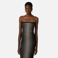 Elisabetta Franchi - Jacquard Zebra Knit Dress