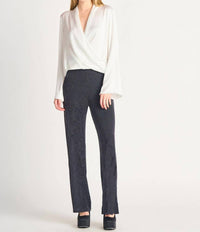Dex - WIDE LEG KNIT GLITTER PANT