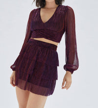 Ines Tiered Mini Skirt
