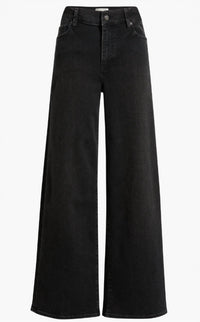 FRAME Le Slim Palazzo Jeans in meteor - women's jeans - view 5