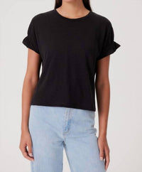 Goldie - Sweet Puff Sleeves Boxy Cut Top