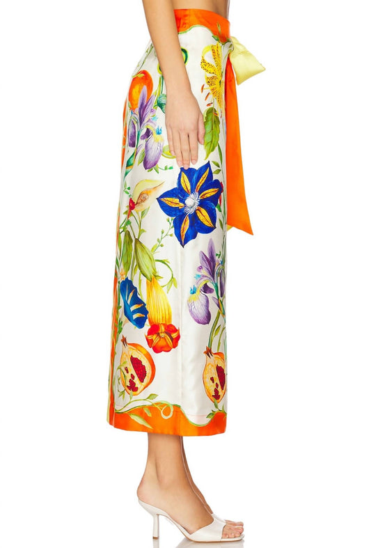 Alemais - Flores Sarong Skirt