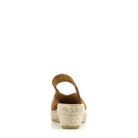 KANNA Women's Suede Espadrilles in brown - women's shoe - view 4