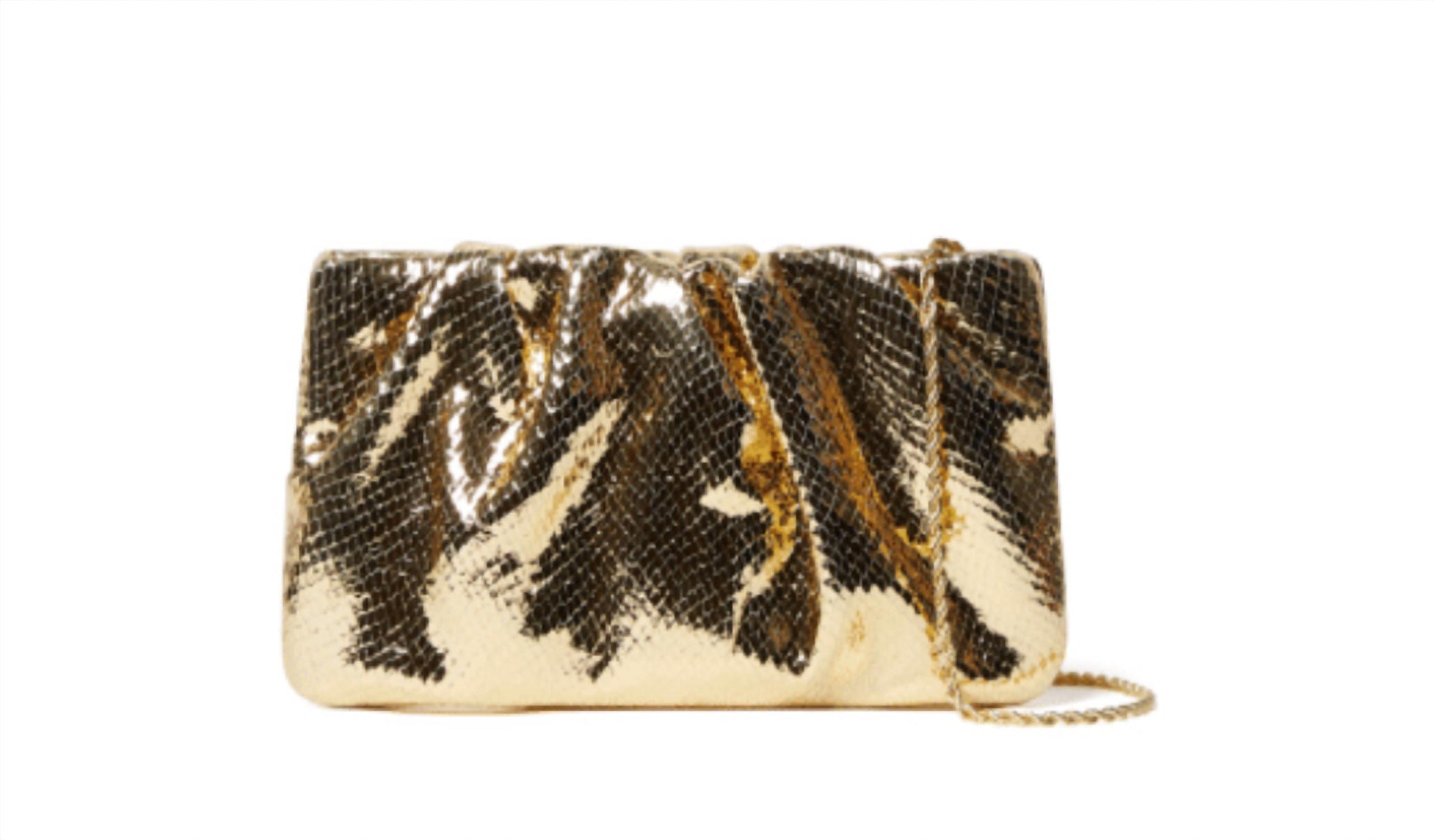 Loeffler Randall - Serena Gathered Leather Clutch