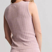 Barefoot Dreams - Cozychic Ultra Lite Cable Knit Tank