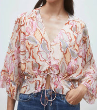 Suncoo - Lana V-neck Blouse