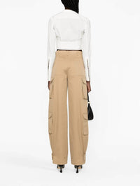 Valentino - High-waisted Cargo Trousers