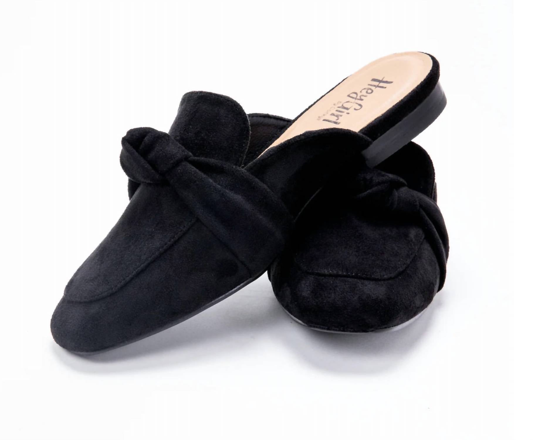 Corkys Footwear Women's Hey Girl Faux Suede Clingy Shoe in black - women's shoe