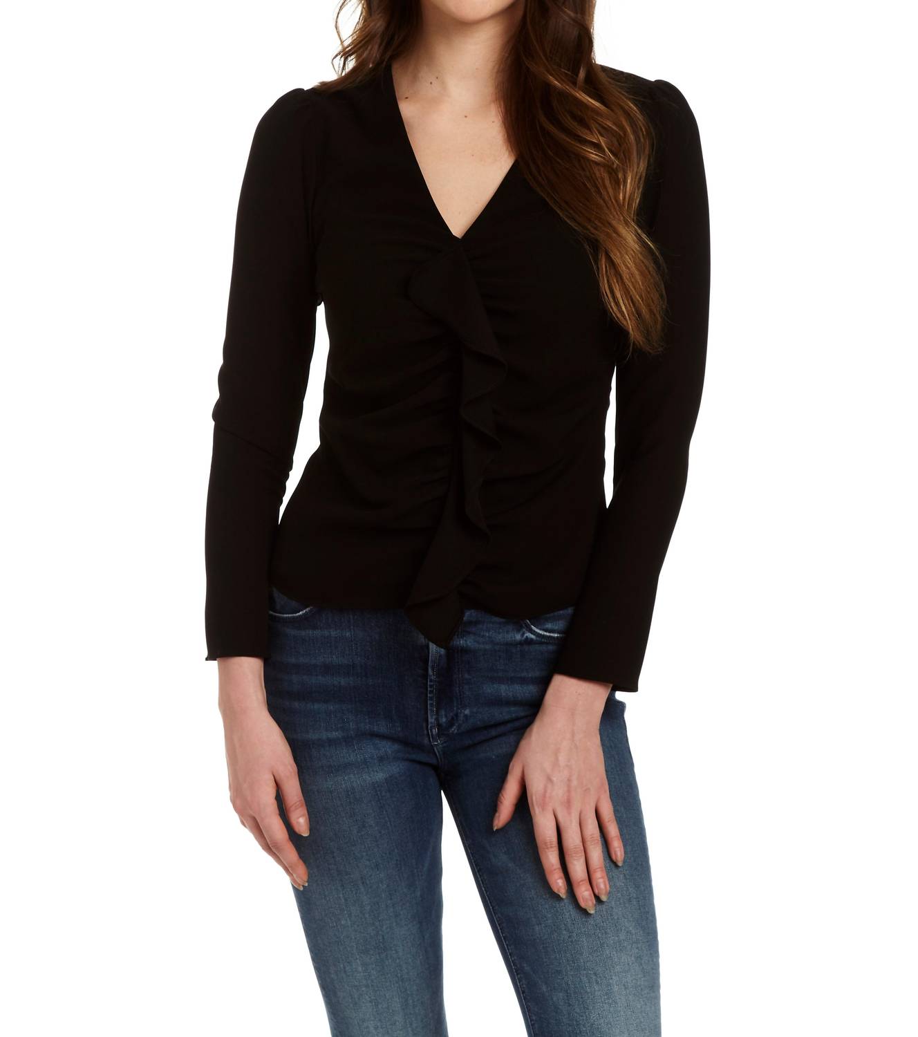 Drew - Joyce Ruffle Front Blouse