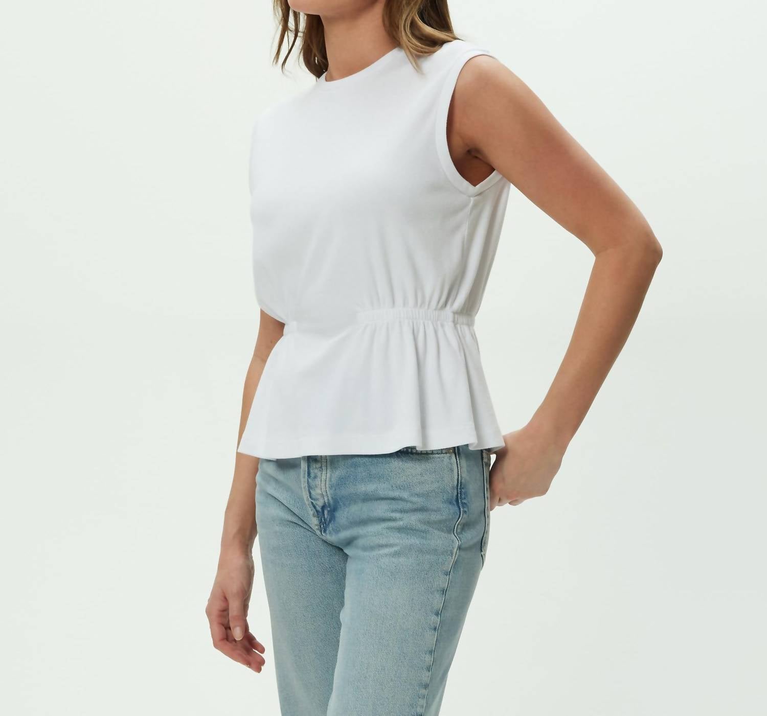 Michael Stars - Rochel Pepplum Tank Top