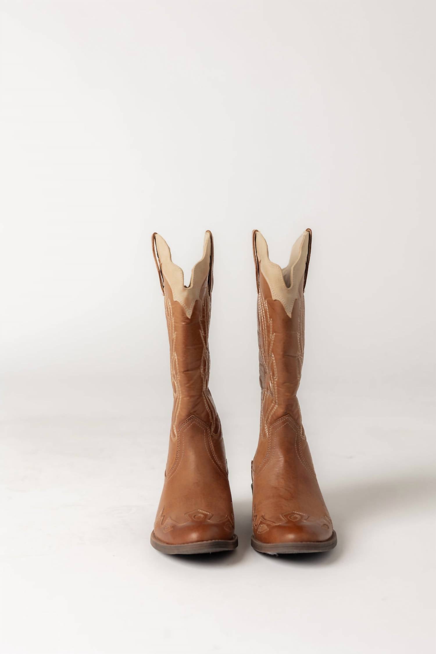 Matisse Women's Cisco Western Two Tone Boot in tan natura - women's shoe - view 4