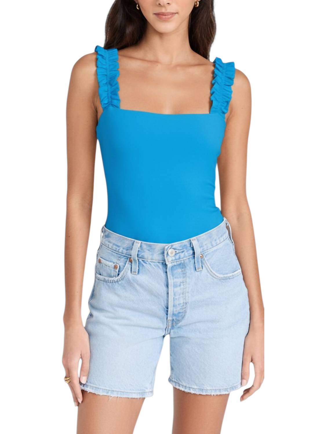Susana Monaco - Ruffle Strap Top