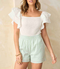 Hailey & Co - Phoenix Checkered Short