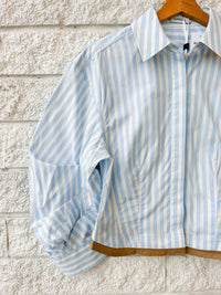Simkhai - Women's Boone Button Front Combo Shirt