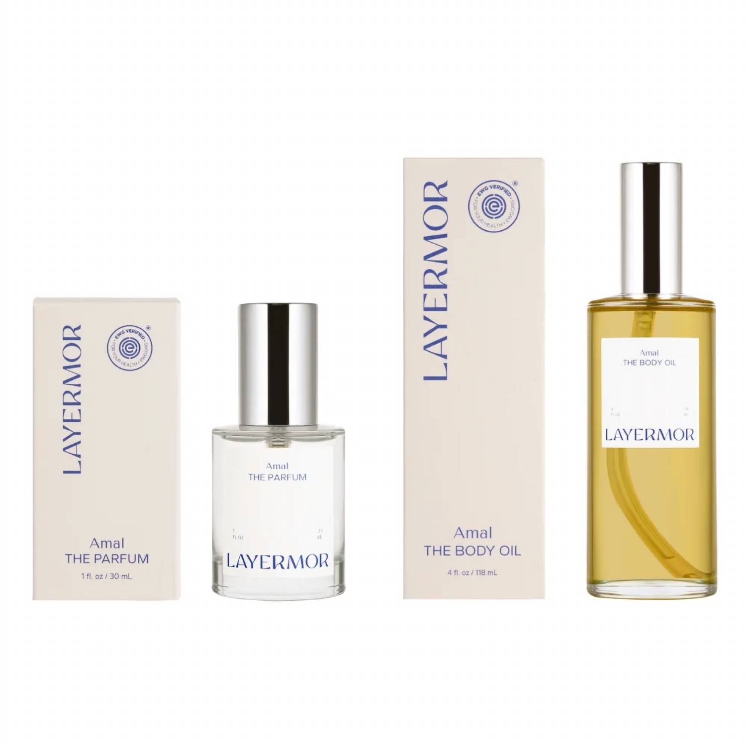 Layermor - Unisex Clean Fragrance Layering Set