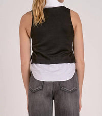 Elan - Yuma Layered Sweater Vest